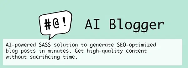 Blogger Open-AI